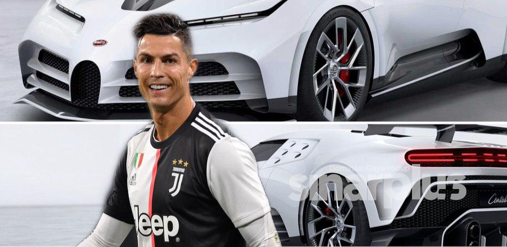 Akibat bosan di rumah, Ronaldo beli Bugatti Centodieci berharga RM46 juta