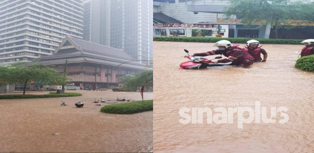 5 kawasan terjejas teruk banjir kilat, kedai mamak tenggelam tapi pelanggan tetap setia nikmati hidangan