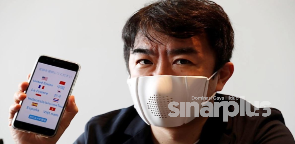 Jepun cipta pelitup muka mampu terjemah bahasa, bantu frontliner berkomunikasi jarak jauh