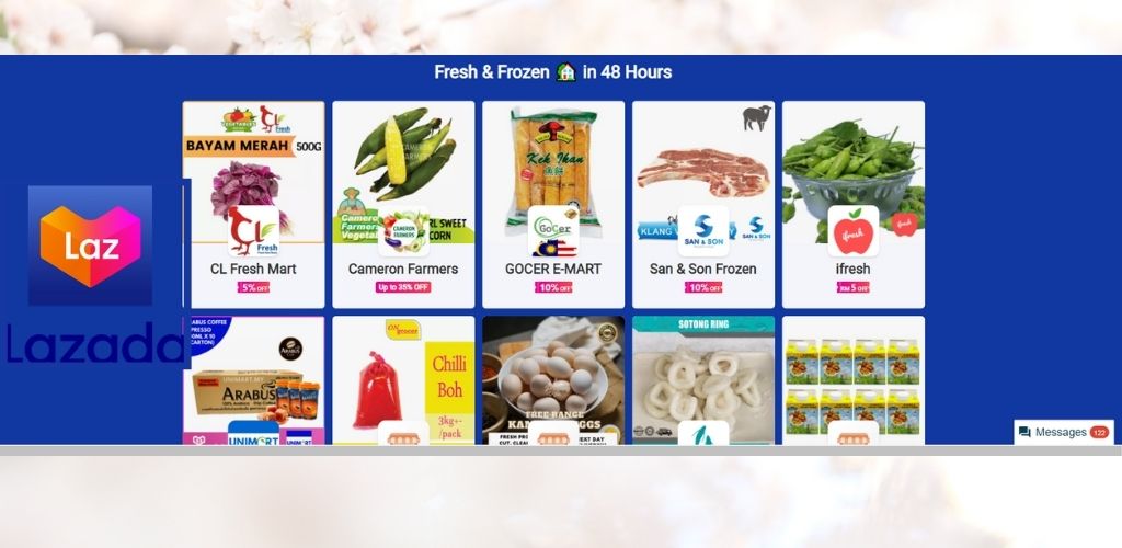 PKPB masa terbaik beli barang dapur, frozen, penjagaan bayi, pelitup muka secara online di Lazada
