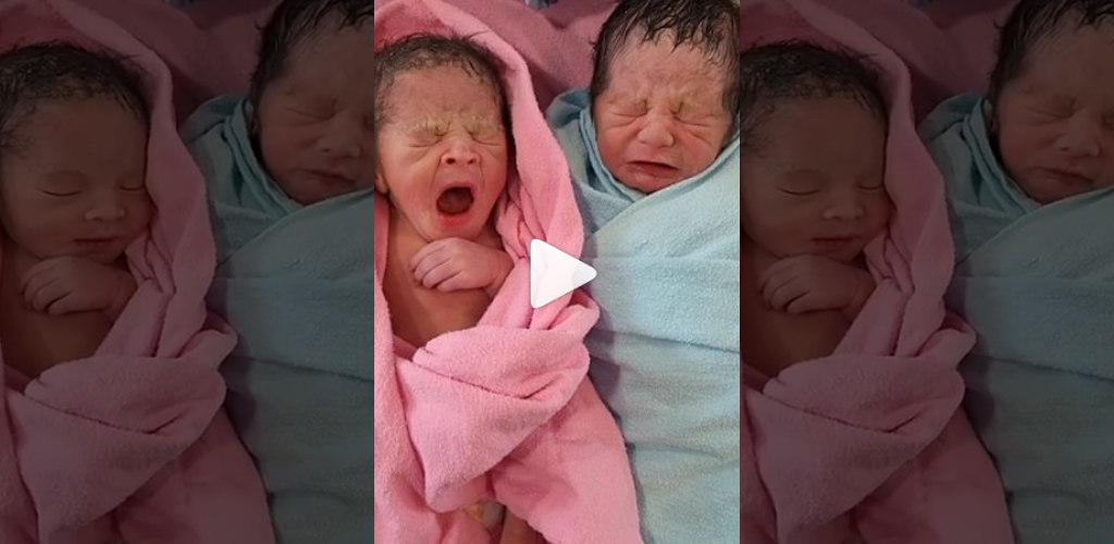 [VIDEO]'Freshly Out'- Dr Sheikh Muszaphar kongsi video bayi kembar sepasang