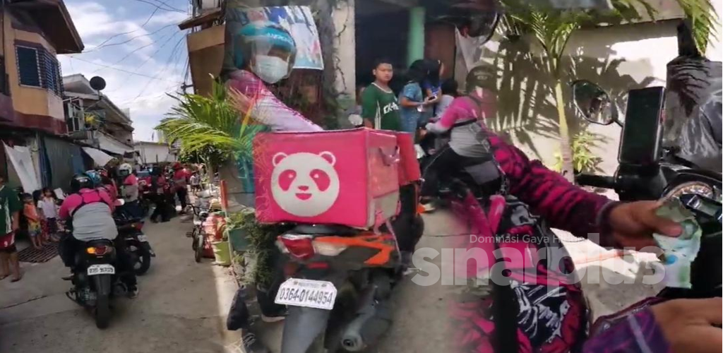 Gangguan internet, 42 rider Food Panda hantar pesanan serentak, nasib ada jiran tolong beli