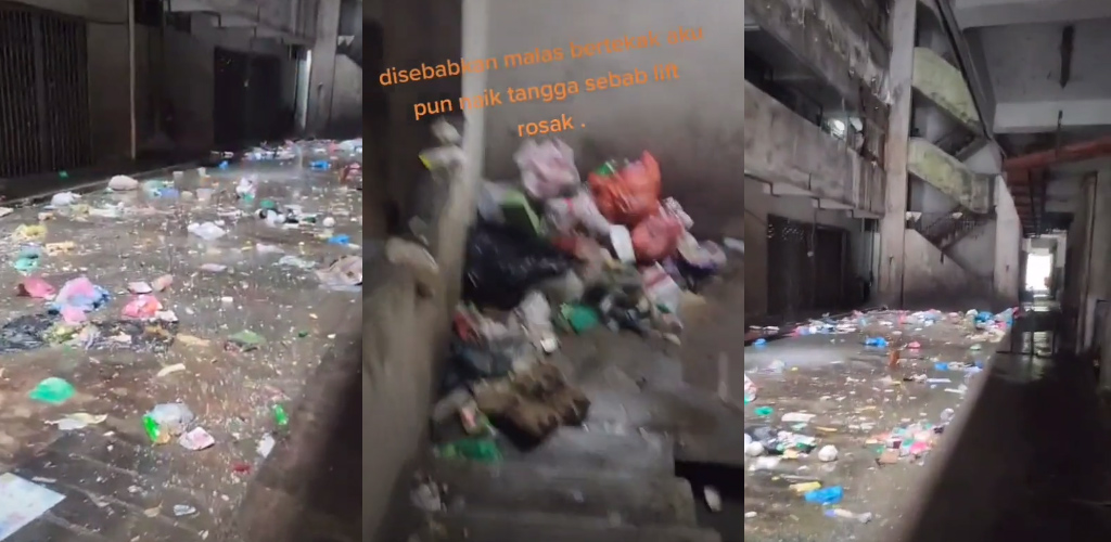 [VIDEO]Flat dipenuhi sampah, rider terpaksa redah hantar makanan pelanggan