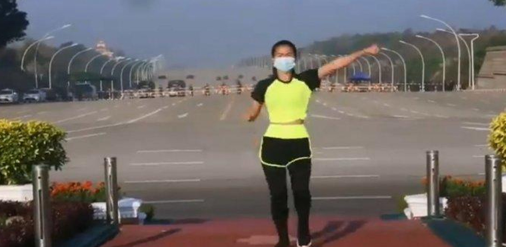 Video wanita aerobik layan 'Ampun Bang Jago' tular, tak perasan apa berlaku