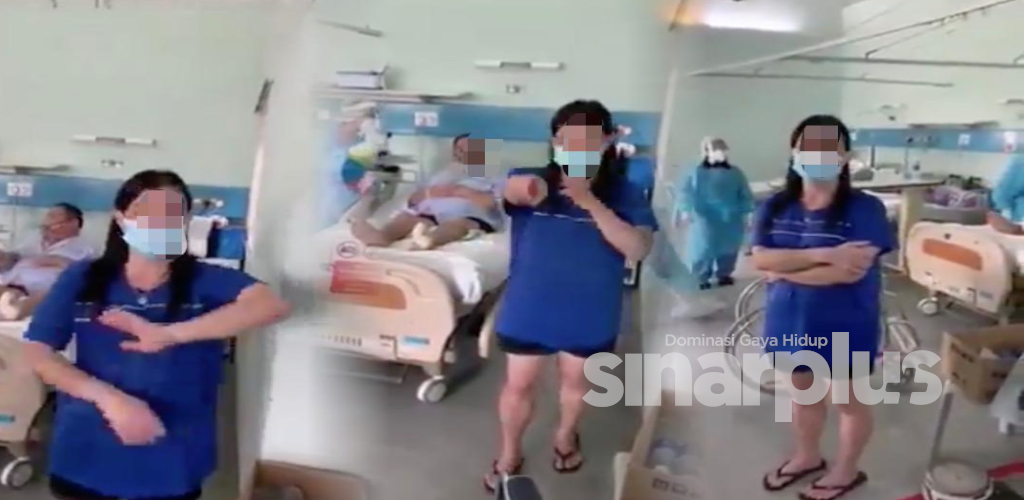 Henti sebar video tular! Hospital Miri beri penjelasan kes wanita terlepas masuk ke wad pesakit Covid-19