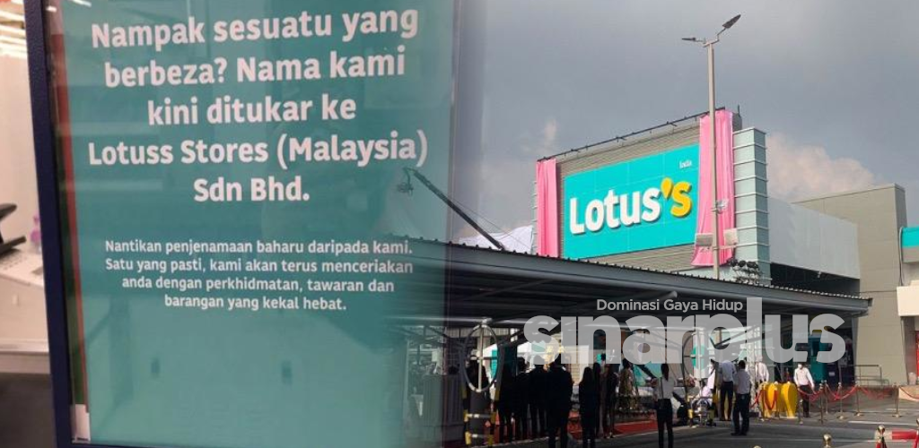 Tesco tinggal kenangan, kini diganti dengan Lotuss Store