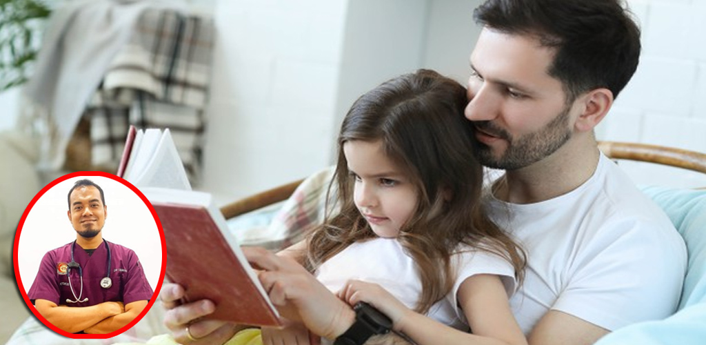 Ayah wajib bacakan 'bedtime stories' jika nak anak makin cerdik