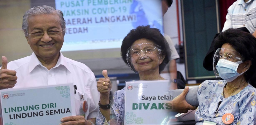 [VIDEO]"Kesannya tidak rasa apa-apapun" - Tun Dr Siti Hasmah ajak orang ramai daftar vaksin