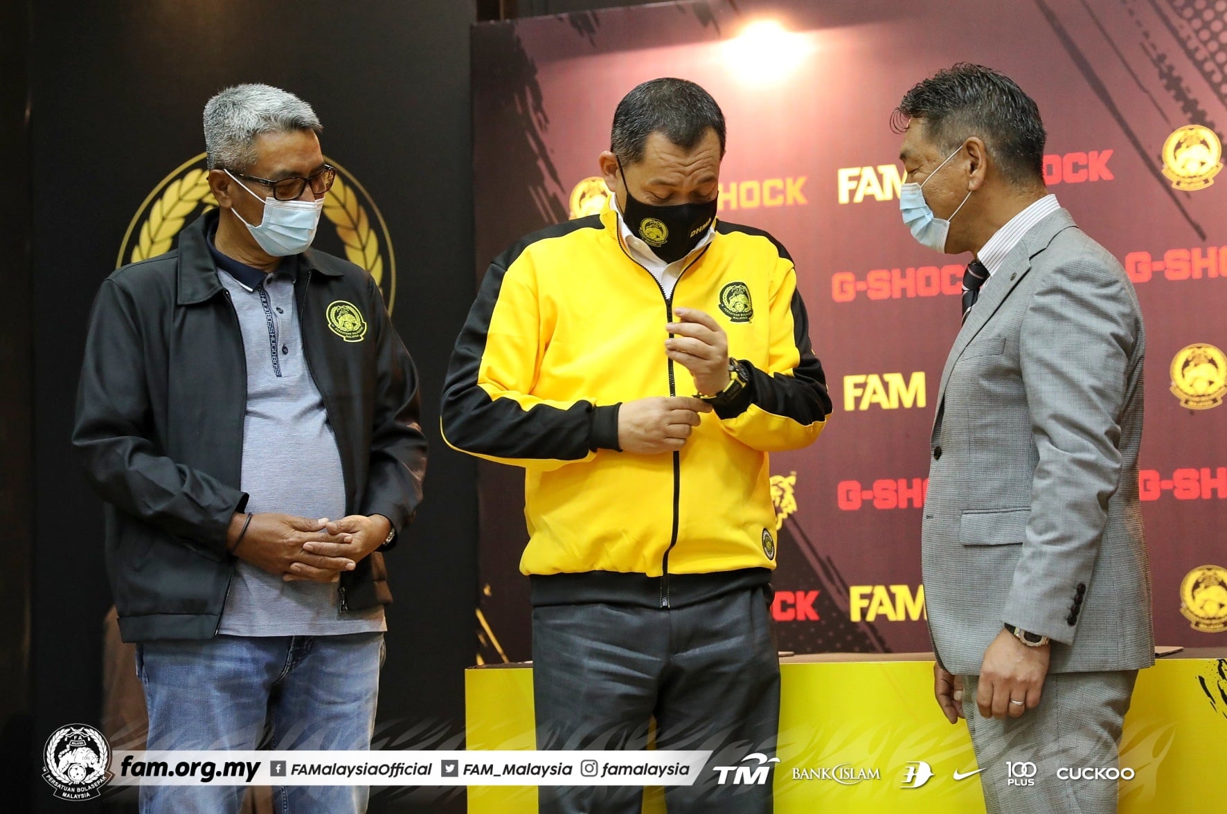 Casio jalin kerjasama dengan FAM, perkenal jam edisi terhad Harimau Malaya