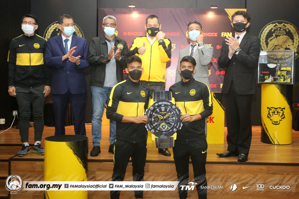 Casio jalin kerjasama dengan FAM, perkenal jam edisi terhad Harimau Malaya