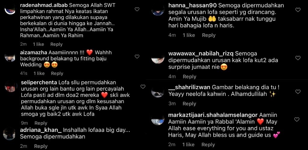 neelofa & Haris Ismail
