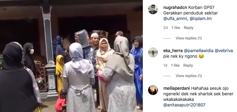 pengantin salah rumah