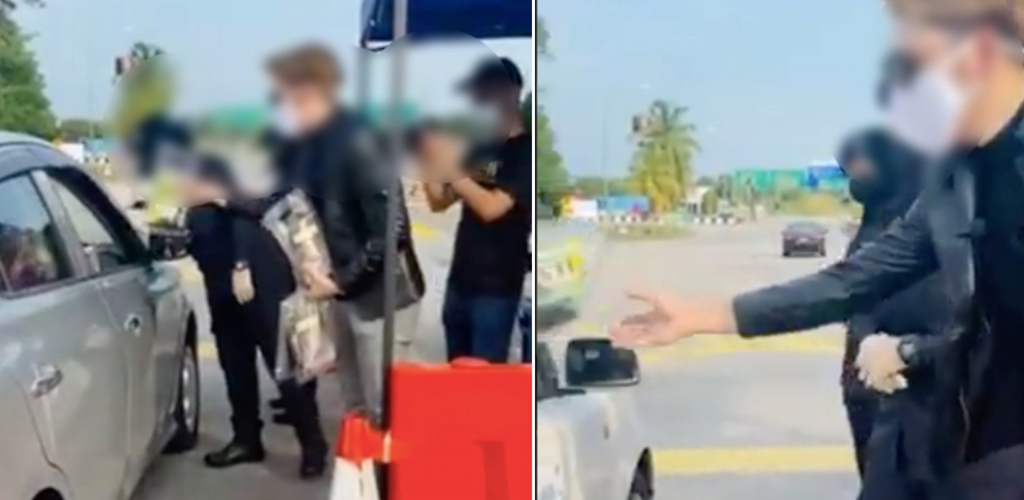 [VIDEO]Usahawan agih produk di SJR, netizen bidas ganggu tugas polis