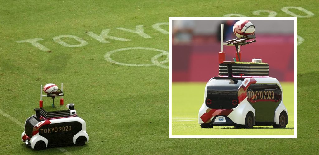 [VIDEO] Robot ‘cute’ hantar bola, kutip lembing di Olimpik Tokyo 2020