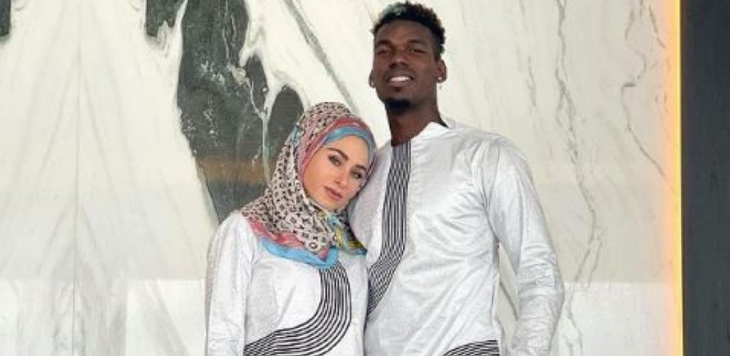 Pogba, isteri sedondon serba putih sempena Aidiladha, raih perhatian netizen