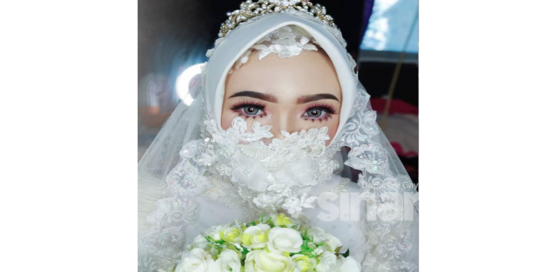 6 gaya unik topeng muka untuk bakal pengantin