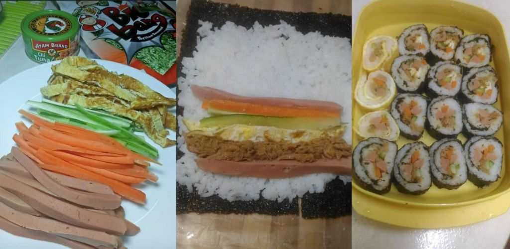 Cara mudah buat Sushi Ikut ‘Tekak Melayu’