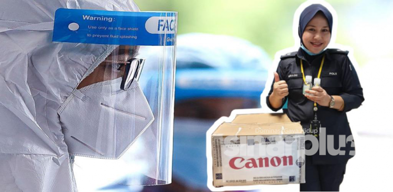 Canon tampil bantu frontliners jaga keselamatan