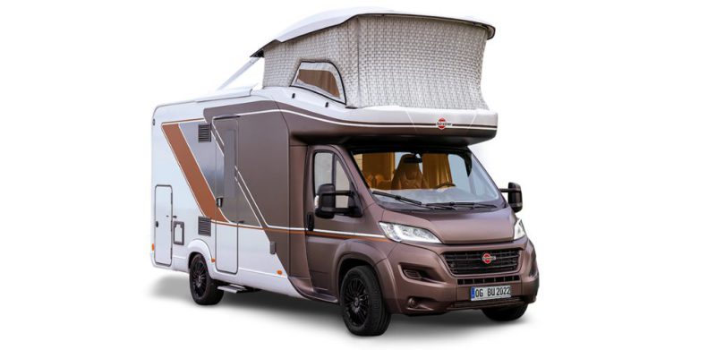 karavan, motorhome atau van perkhemahan (camper van) 