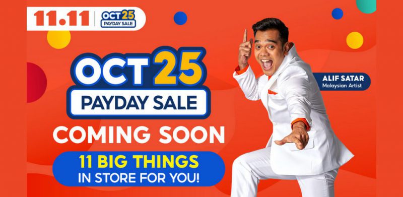 OCT25 Payday Sale 11.11 Big Sale