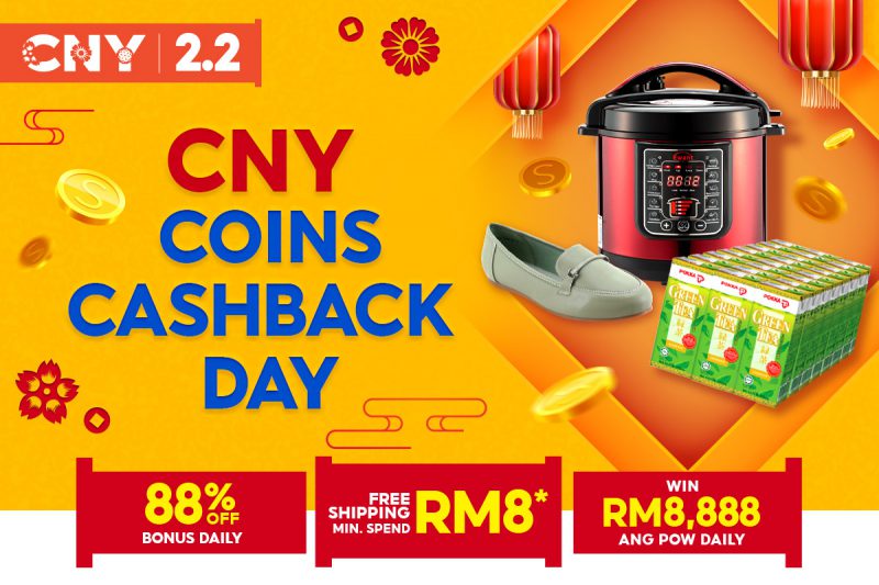  CNY 2.2 Coins Cashback Day Ong or Not
