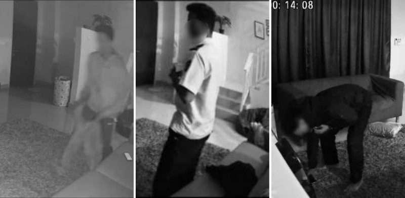 [VIDEO] Wanita terkejut ‘guard’ ceroboh rumah tengah malam, siap tukar baju, cas telefon