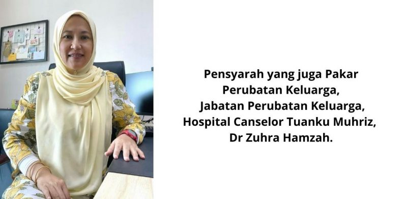 Dr Zuhra makan sahur