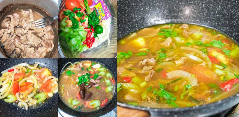 Sup Siam daging padu tambat selera berbuka, guna bahan simple rasa marvellous!
