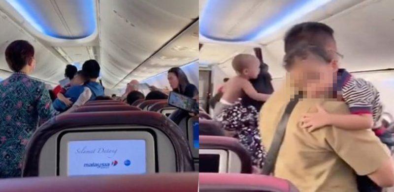 Tular kanak-kanak menangis, penumpang mandi peluh, Malaysia Airlines mohon maaf