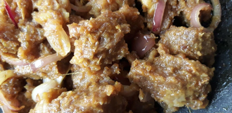 Daging masak ungkep sedap, pembuka selera. Ibu dalam pantang pun boleh makan