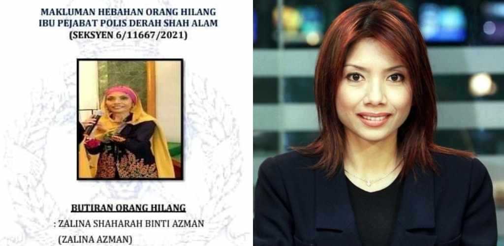 Di mana Zalina Azman? 6 info menarik bekas pembaca berita wanita yang hilang