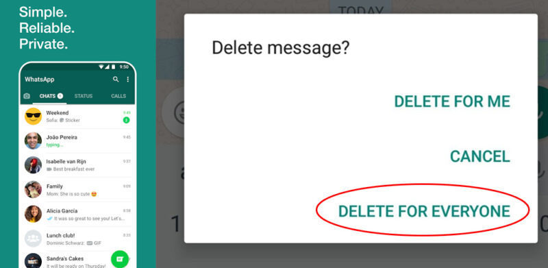 'Delete for everyone' chat 2 hari lepas, sembunyi status online, 'left group' secara senyap, ini pembaharuan WhatsApp