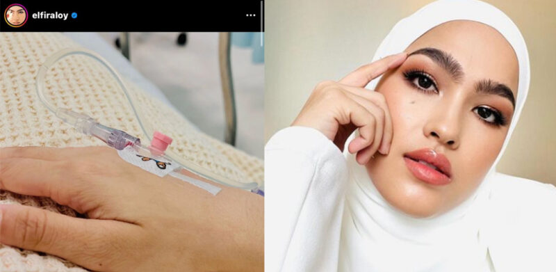 Masa untuk rehat, Elfira Loy alami tekanan hingga dibawa ke hospital