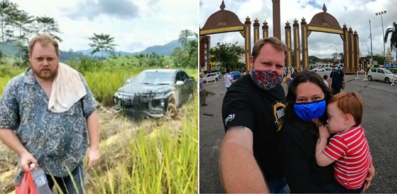 Gerak hati isteri selamatkan blogger ‘Mat Salleh Cari Makan’ hilang di Kuala Tahan