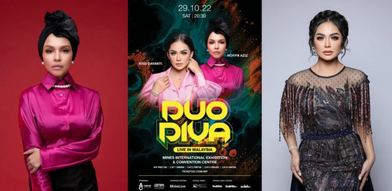 Kris Dayanti, Noryn Aziz kongsi pentas dalam Konsert Duo Diva