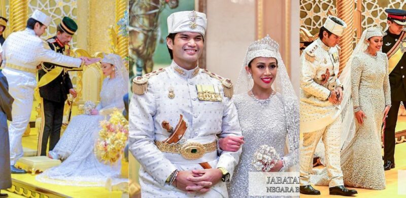 [20 FOTO] Indah persandingan diraja puteri Sultan Brunei, kakanda Putera Mateen jadi perhatian