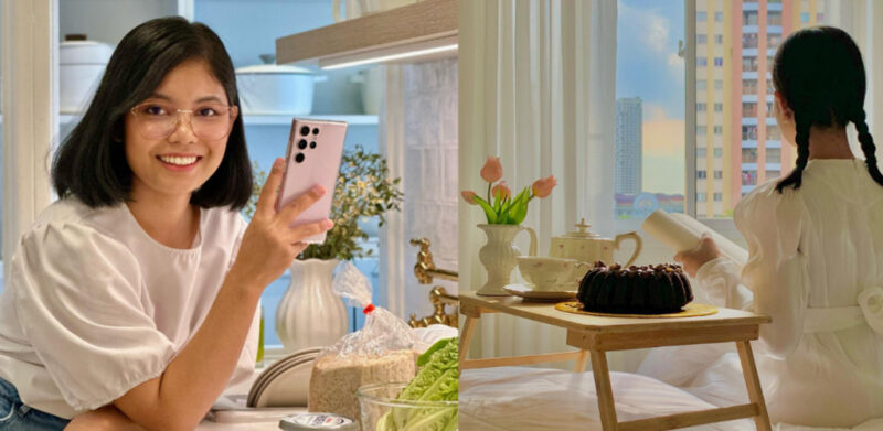 Rumah flat tapi dekorasi macam kondominium, ibu muda ini bijak buat ruang nampak mewah