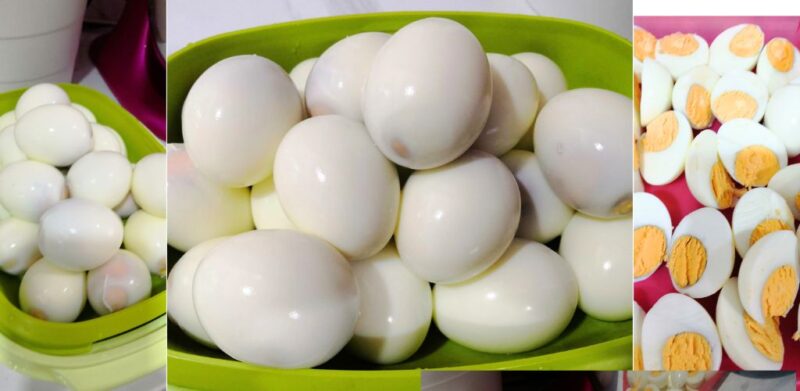 Petua telur rebus licin berkilat, mudah kupas, letak 2 bahan ini dalam air