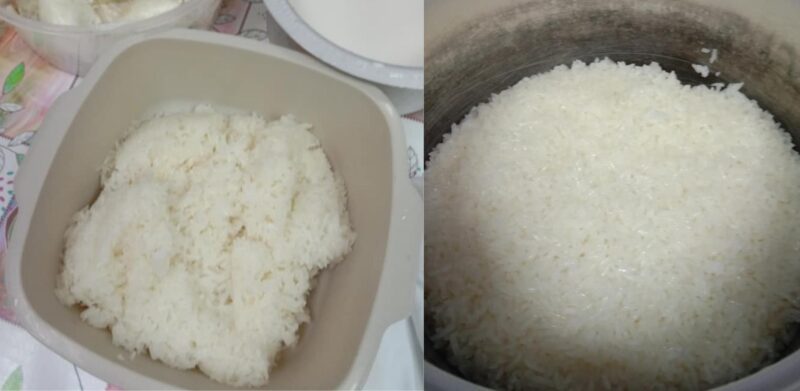 Cara mudah masak pulut guna rice cooker. Ini petua elok berkilat sempurna kejadiannya