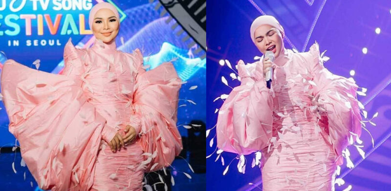 Membanggakan! Aina Abdul julang nama Malaysia pada 'ABU TV Song Festival 2023' di Korea Selatan