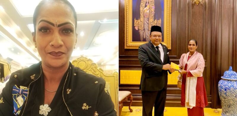 'Ia datang daripada anda semua.' Terima Pingat Pangkuan Negara, aunty guard viral luah rasa terharu