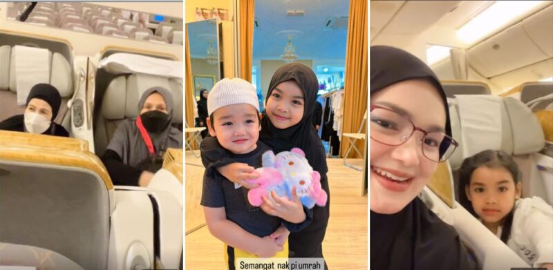 ‘Impian nak sambut di Makkah, hadiah untuk mak.’ Sempena hari lahir, Siti Nurhaliza bawa suami, anak, ibu dan mertua tunai umrah
