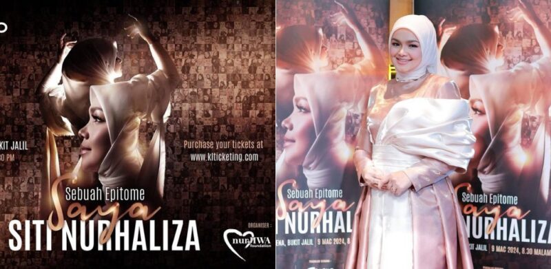 Mufti nasihat tunda konsert di ambang Ramadan, ini respons pihak Siti Nurhaliza. ‘Bukan sebab untung, kutip dana demi Palestin’