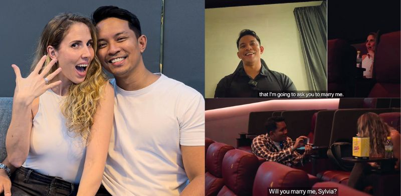 Arieff Yoong lamar kekasih dalam pawagam, wanita dari Sepanyol jadi pilihan (1)