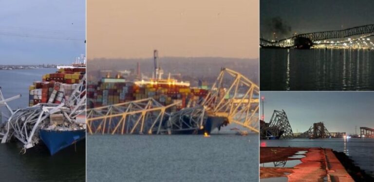 Tragis! Tragedi Jambatan Baltimore ragut nyawa, ini kronologi runtuh dilanggar kapal kargo Singapura