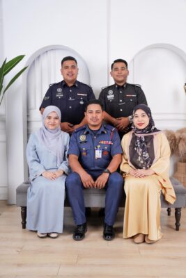 3 anak pasangan OKU tekad anggotai badan uniform (1)