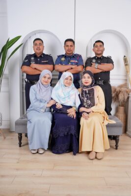 3 anak pasangan OKU tekad anggotai badan uniform (3)