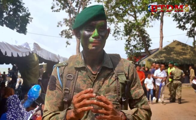 Leftenan Muda berbangsa Cina lulus latihan komando
