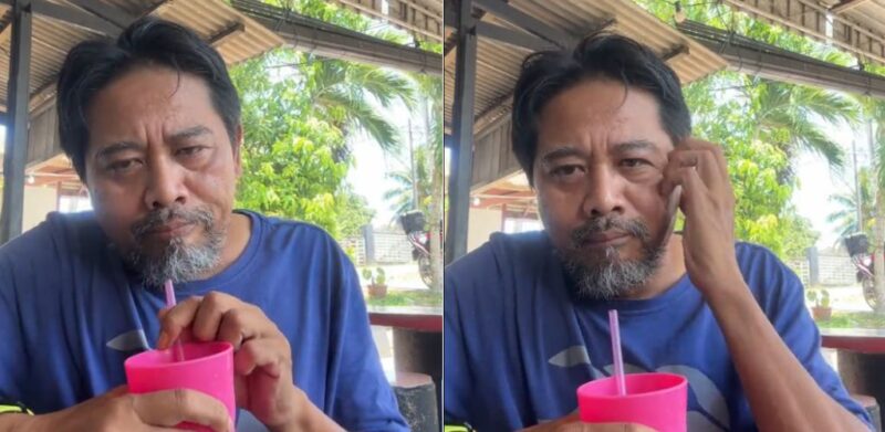 Penat harung jem 18 jam, kunci rumah pula tertinggal di Kuala Terengganu, wajah lelaki ini seiras Jalil Hamid jadi perhatian