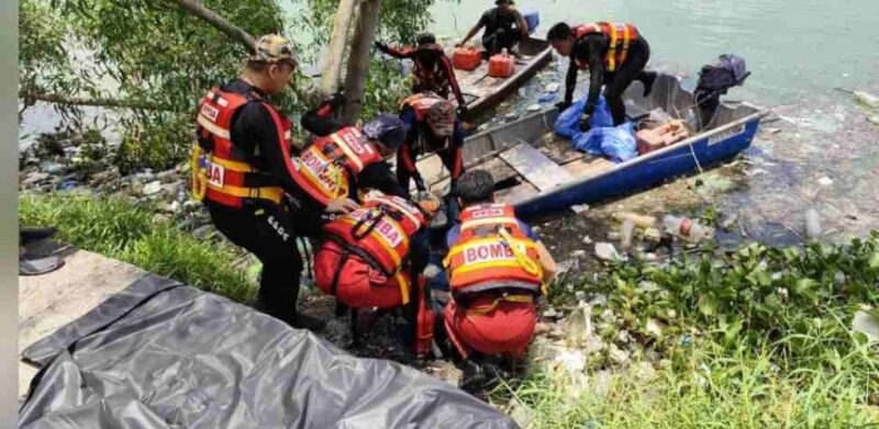 Suami pilu isteri, 2 anak maut dihanyut air deras, keterujaan menjala ikan bertukar tragedi (1)